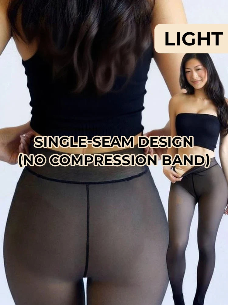 MAGIC Bare-Leg Look Fleece Lined Tights