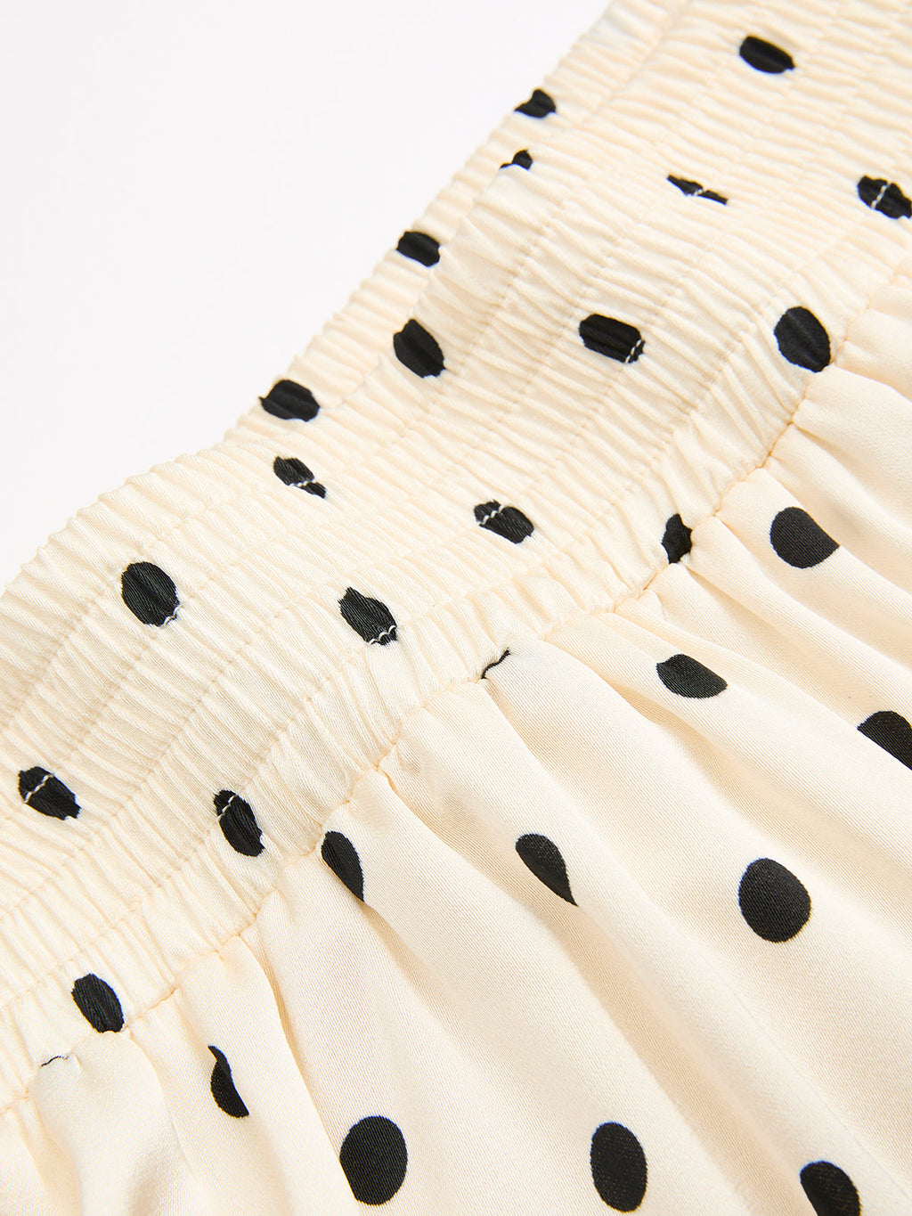 Polka Dot Sleeveless Top & Maxi Skirt Set