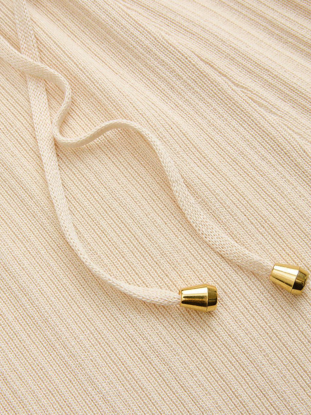 Contrast Trim Polo Top & Drawstring Pant Set
