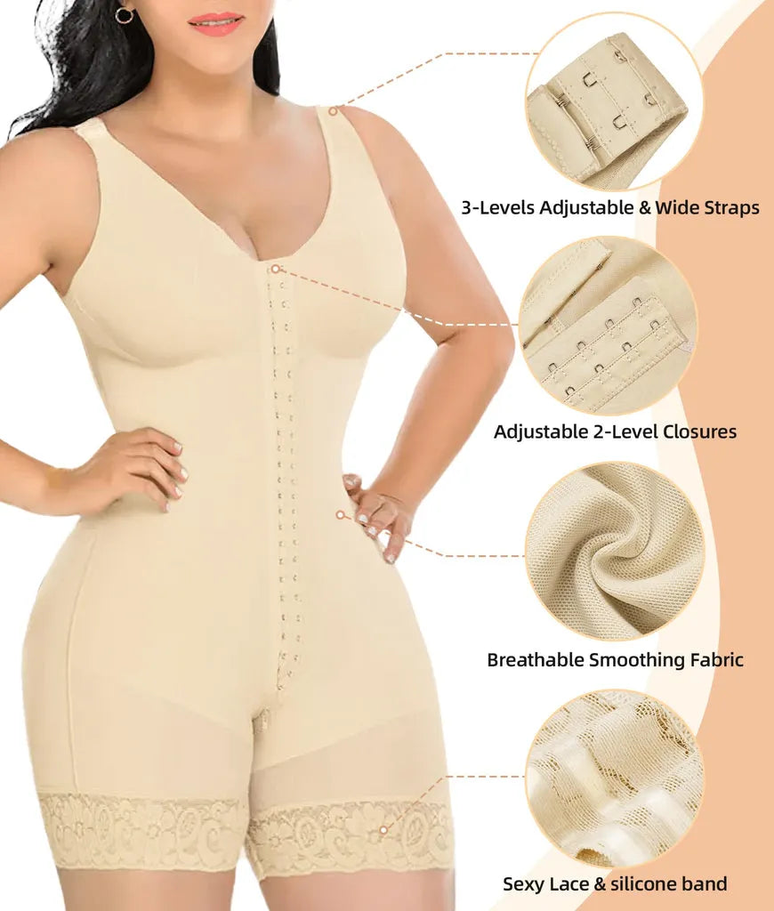 Elite Colombian Post Surgery Full Body Shaper Butt Lift